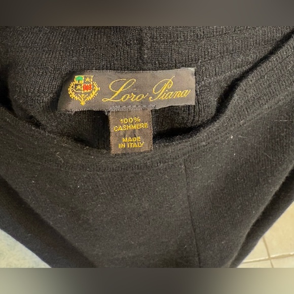 Loro Piana High Waist 100% Cashmere Pull On Trousers Size 10 - Picture 4 of 4